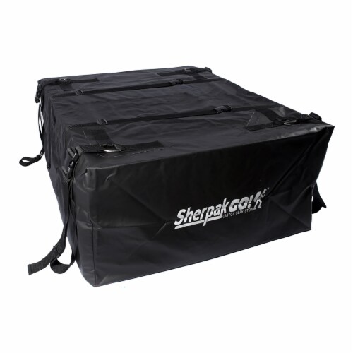 Car Top Roof Rear Trunk Cargo Luggage Baggage Bag Waterproof Rooftop Luggage  Carrier Black Storage Travel