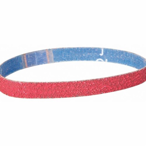 Norton Abrasives Sanding Belt,3/4 In Wx20.5 In L,CA,80GR  78072718716 Perspective: front