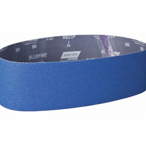 Norton Abrasives Sanding Belt,4 In Wx36 In L,ZA,50GR 78072727475, 1