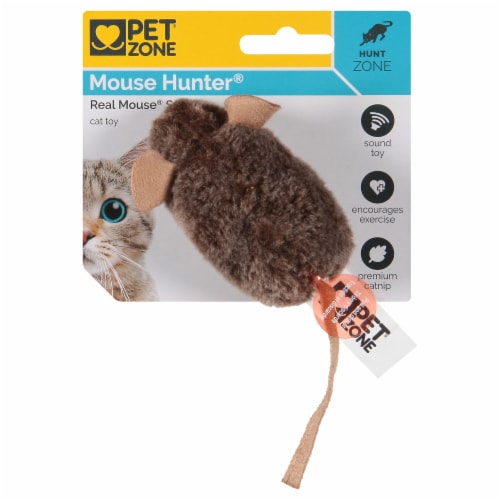 OurPets 1550012618 Mouse Hunter Assorted Styles Perspective: front