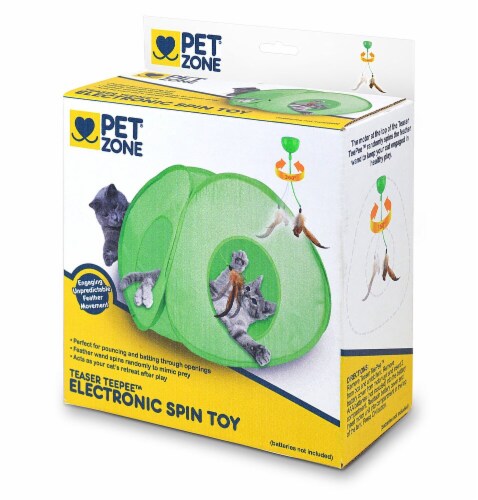 pet zone fly by spinner cat toy
