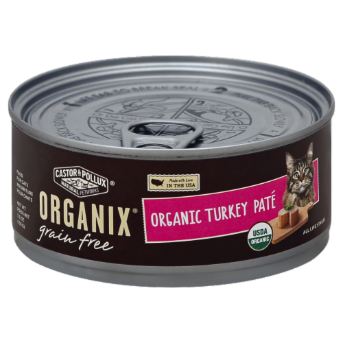 Castor & Pollux Organix Turkey Pate Perspective: front