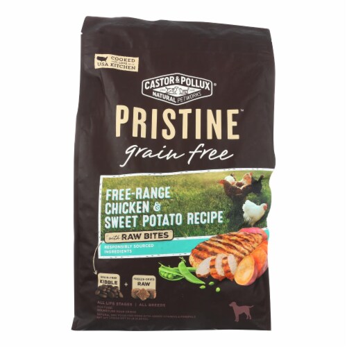 Castor and Pollux Pristine Grain Free Dry Dog Food Chicken and