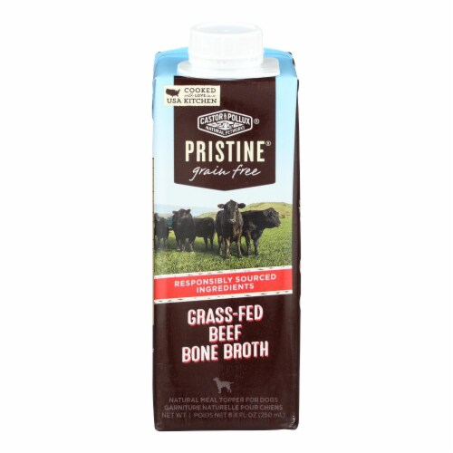 Castor Pollux Pristine Grain Free Grass Fed Beef Bone Broth
