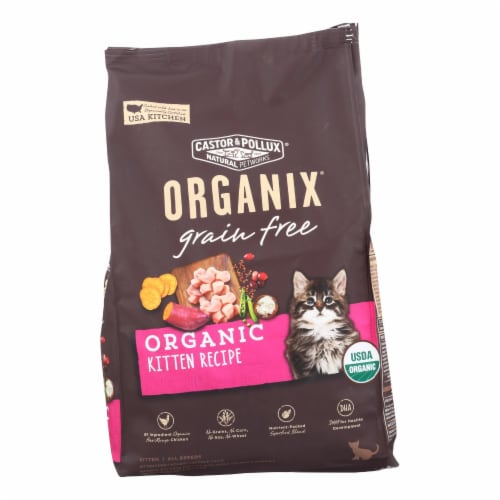 Organix Grain Free Organic Healthy Kitten Recipe 3lb 3 lb Harris Teeter