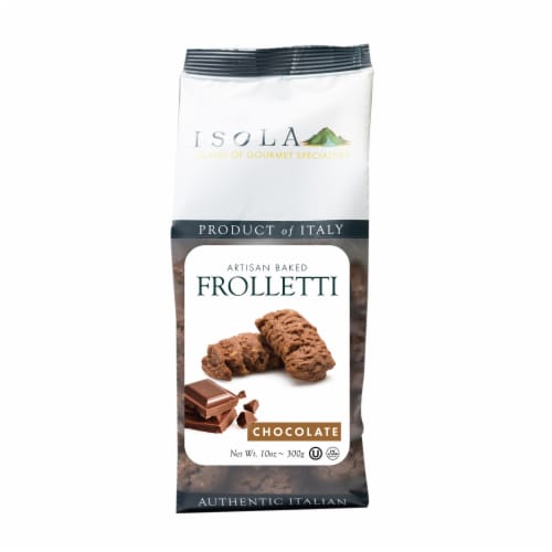 Isola Italian Premium Chocolate Frolletti Cookies-6 Pack Perspective: front