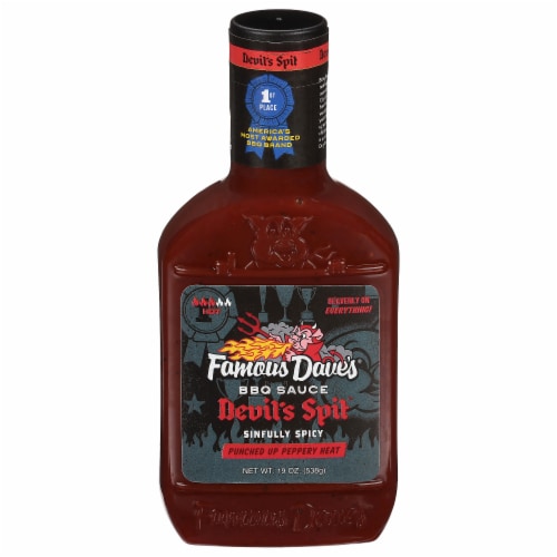 Famous Dave's® Devil's Spit™ BBQ Sauce Perspective: front