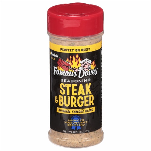 Famous Dave's® Steak & Burger Seasoning, 8.25 oz - Harris Teeter