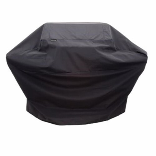 Black Grill Cover For Designed to fit 5 6 or 7 Burner Gas Grills  X-Larg 72 in. W x 42 Perspective: front