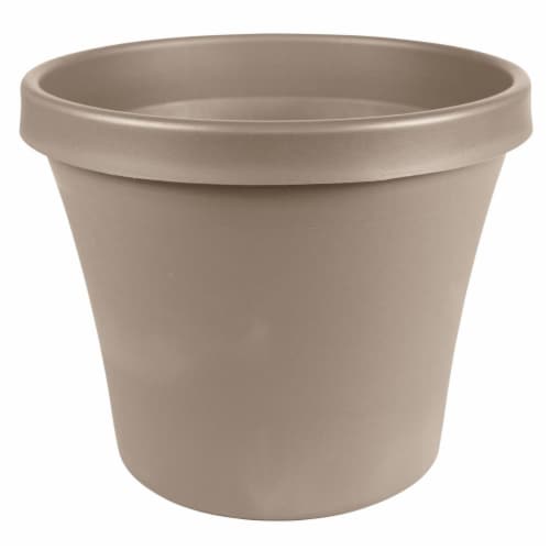 12 in. Terra Pot Planter, Pebble Stone Perspective: front