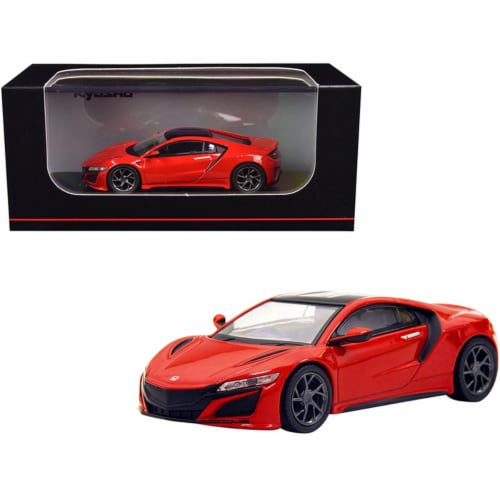 Honda NSX RHD Right Hand Drive Red with Black Top 0.16 4 Diecast