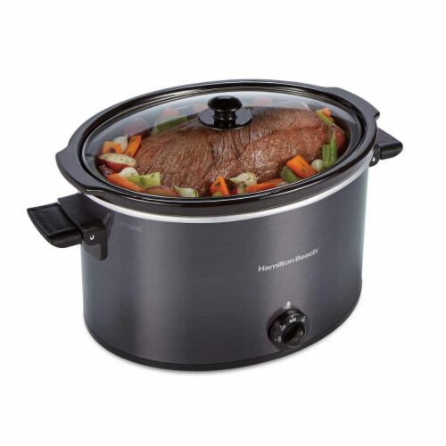 33191 BLK 10 qt Oval Slow Cooker, 1 - Kroger