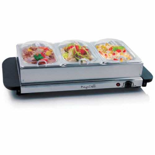 NutriChef Portable 16.5 x 11 Electric Food Warmer Platter Tray Buffet Hot  Plate, 1 Piece - Ralphs