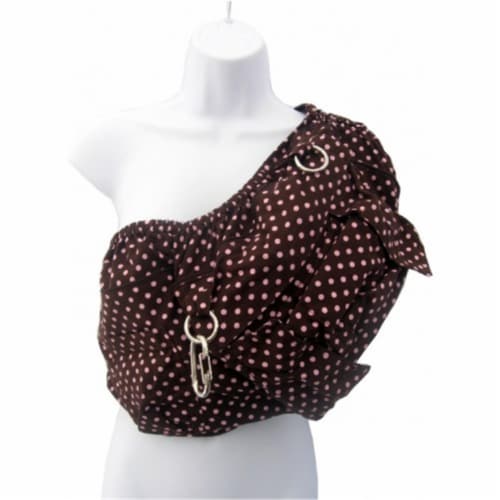 Cub Co-Z Convertible Carrier - Sugar Dots Pink, Medium Perspective: front