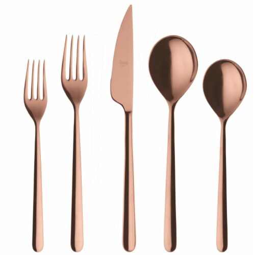 Linea Bronzo Cutlery Set - 20 Piece Perspective: front