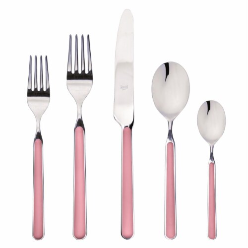 Fantasia Kitchen Set, Pink - 20 Piece Perspective: front