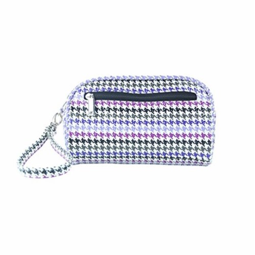 MargaritaInsulated Cosmetics Bags with Removable Wristlet, Houndstooth