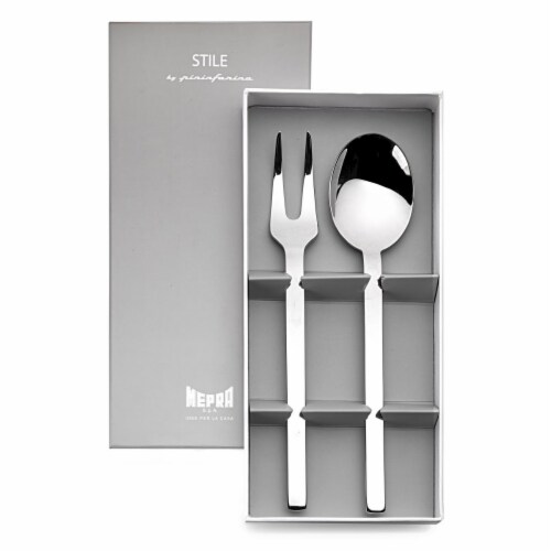 Stile Salad Servers Set in Gift Box - 2 Piece Perspective: front