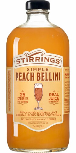Stirrings® Simple Peach Belini Perspective: front