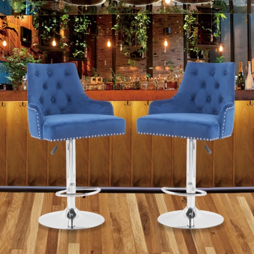 Swivel adjustable height online bar stool
