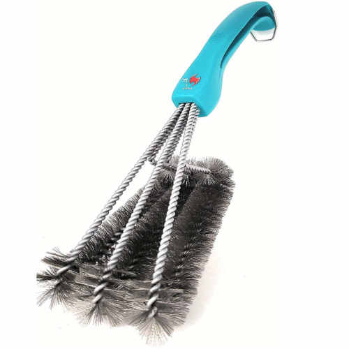 18 Grill Brush Stainless Steel Wire Bristles And Stiff Handle- Grill