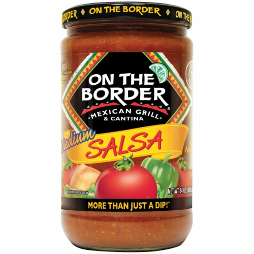 On The Border Medium Salsa Perspective: front