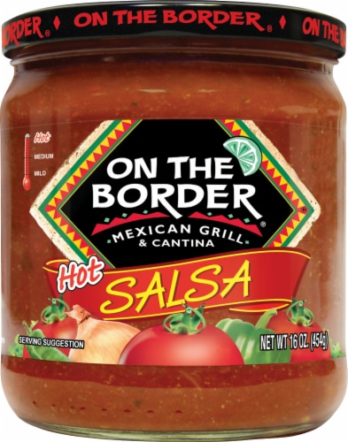 On The Border® Hot Salsa Perspective: front