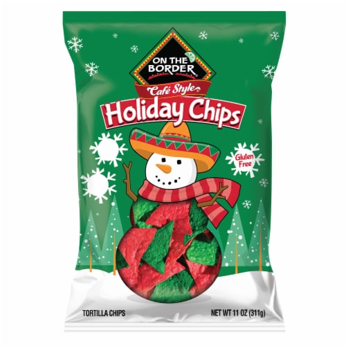 On The Border Café Style Tortilla Chips - 11oz