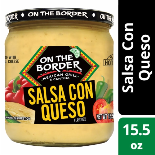 On The Border® Salsa Con Queso Dip Perspective: front