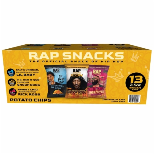 Rap Snacks Gold Variety Pack Chips, 2.5 Ounce (Pack of 13), 1 unit Kroger