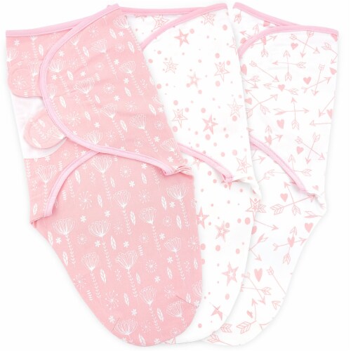 Bublo Baby Swaddle Blanket Boy Girl, 3 Pack Small Size Newborn Swaddles 0-3  Month, Small - Foods Co.