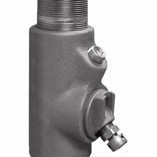 Appleton Electric Sealing Fitting,Alum,Trade Size 1.5in  EYDM-150AL Perspective: front