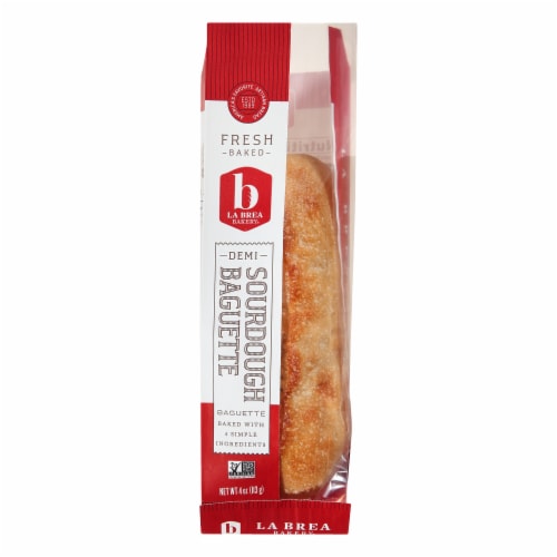 La Brea Bakery Sourdough Demi Baguette Perspective: front