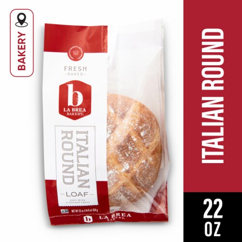 La Brea Bakery Round Italian Loaf Perspective: front