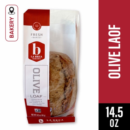 La Brea Bakery Olive Loaf Perspective: front