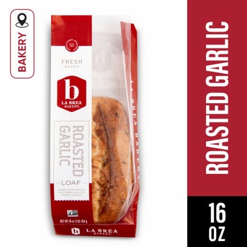 La Brea Bakery Roasted Garlic Loaf Perspective: front