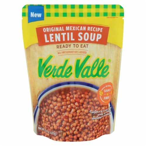 Verde Valle® Original Lentil Soup Perspective: front