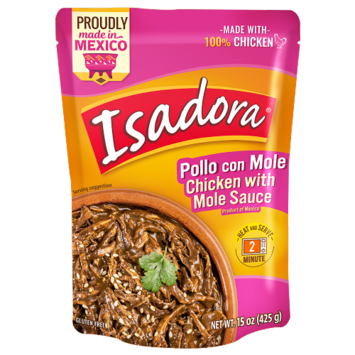 Isadora® Gluten Free Pollo Con Mole Perspective: front