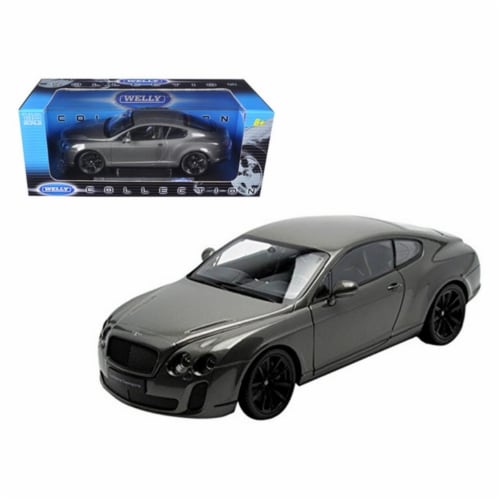 Welly 18038gry Bentley Continental Supersports Coupe Grey 1 18 Diecast Model Car 1 City Market