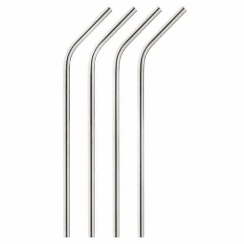Harold Import Co. Stainless Steel Drinking Straws Perspective: front