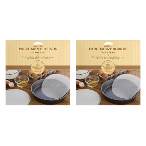 Parchment Baking Sheets - Organic 8 Parchment Rounds | Just.Find.Best