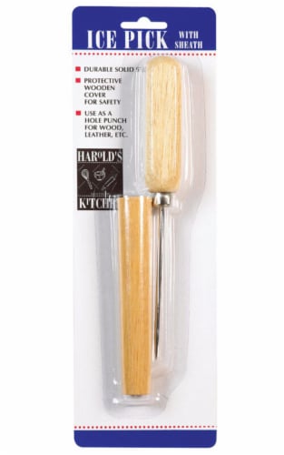 Harold Import Co. Ice Pick with Sheath Perspective: front