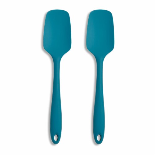 2-in-1 Silicone One Tablespoon Cookie Scoop and Spatula to Stir, Fold