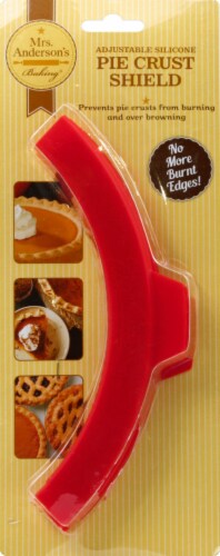 Mrs. Anderson's Adjustable Silicone Pie Crust Shield Perspective: front
