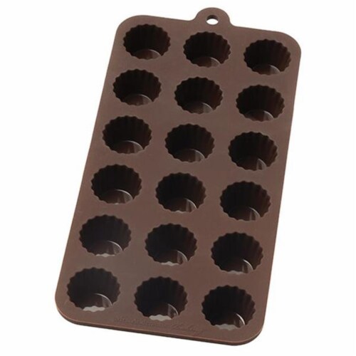 Harold Import Co. Silicone Cordial Chocolate Mold Perspective: front