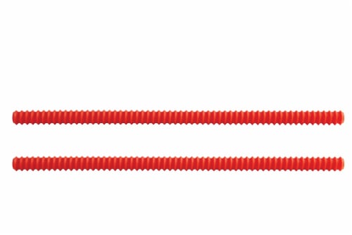 Harold Import Co. Oven Guards 2 Pack - Red Perspective: front