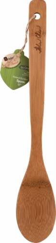 Helen's Kitchen Natural Bamboo Spoon Perspective: front