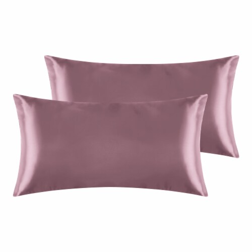 uxcell Satin Envelope Closure Pillowcase Set of 2 King 20 x 40 Ralphs