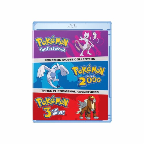 Pokemon Movies 1 - 3 Collection Perspective: front
