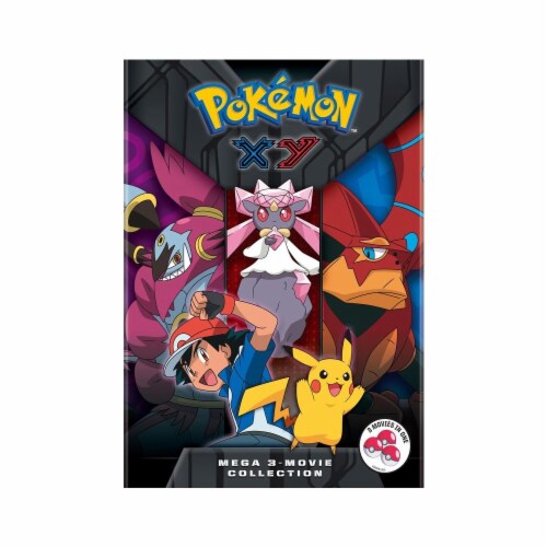 Pokémon XY Mega 3-Movie Collection (DVD)